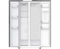 Lodówka Amica FY5079.3DFXBI Side by Side No Frost 176,3cm Srebrna Dystrybutor Wody Kostkarka Twistowa 430L - 1037001 - zdjęcie 2
